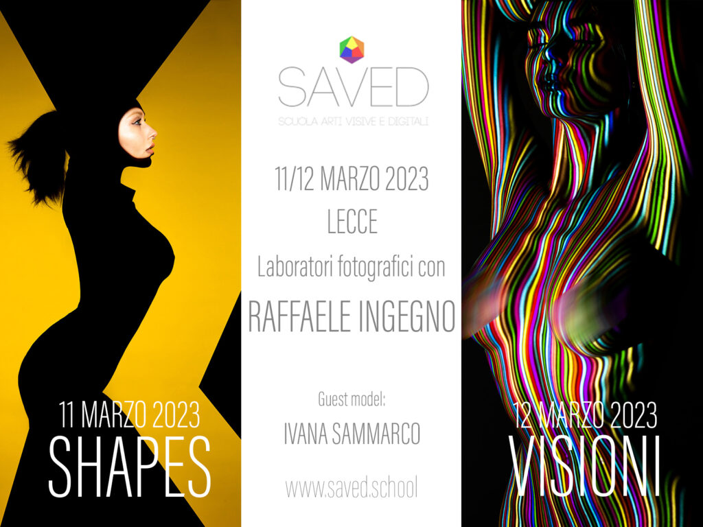 laboratori fotografici con raffaele ingegno organizzato da saved scuola arti visive e digitali lecce corsi di fotografia